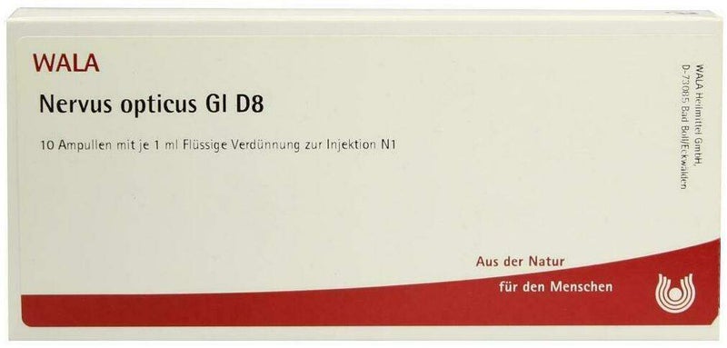 Wala Nervus Opticus Gl D8 10 X 1 ml Ampullen