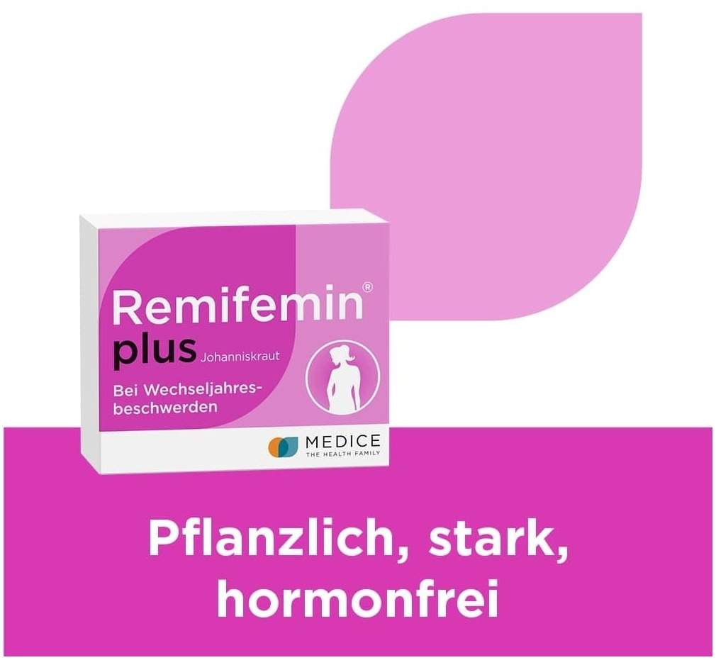 Remifemin Plus Johanniskraut 60 Filmtabletten