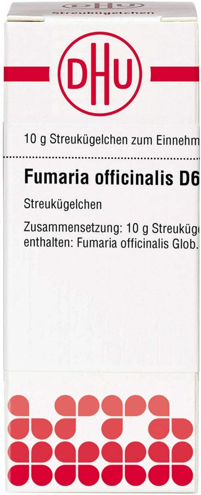 Dhu Fumaria Officinalis D6 Globuli 10 G