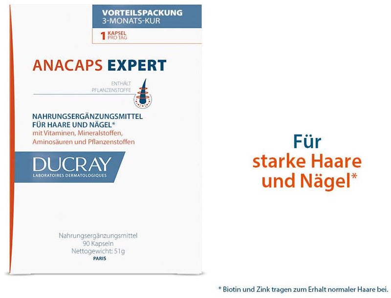 Ducray Anacaps Expert 90 Kapseln