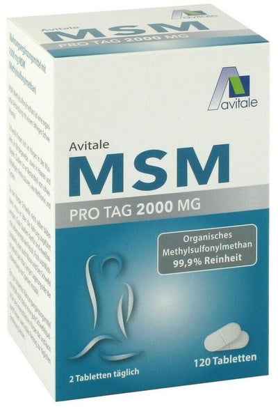 MSM 2000 mg 120 Tabletten