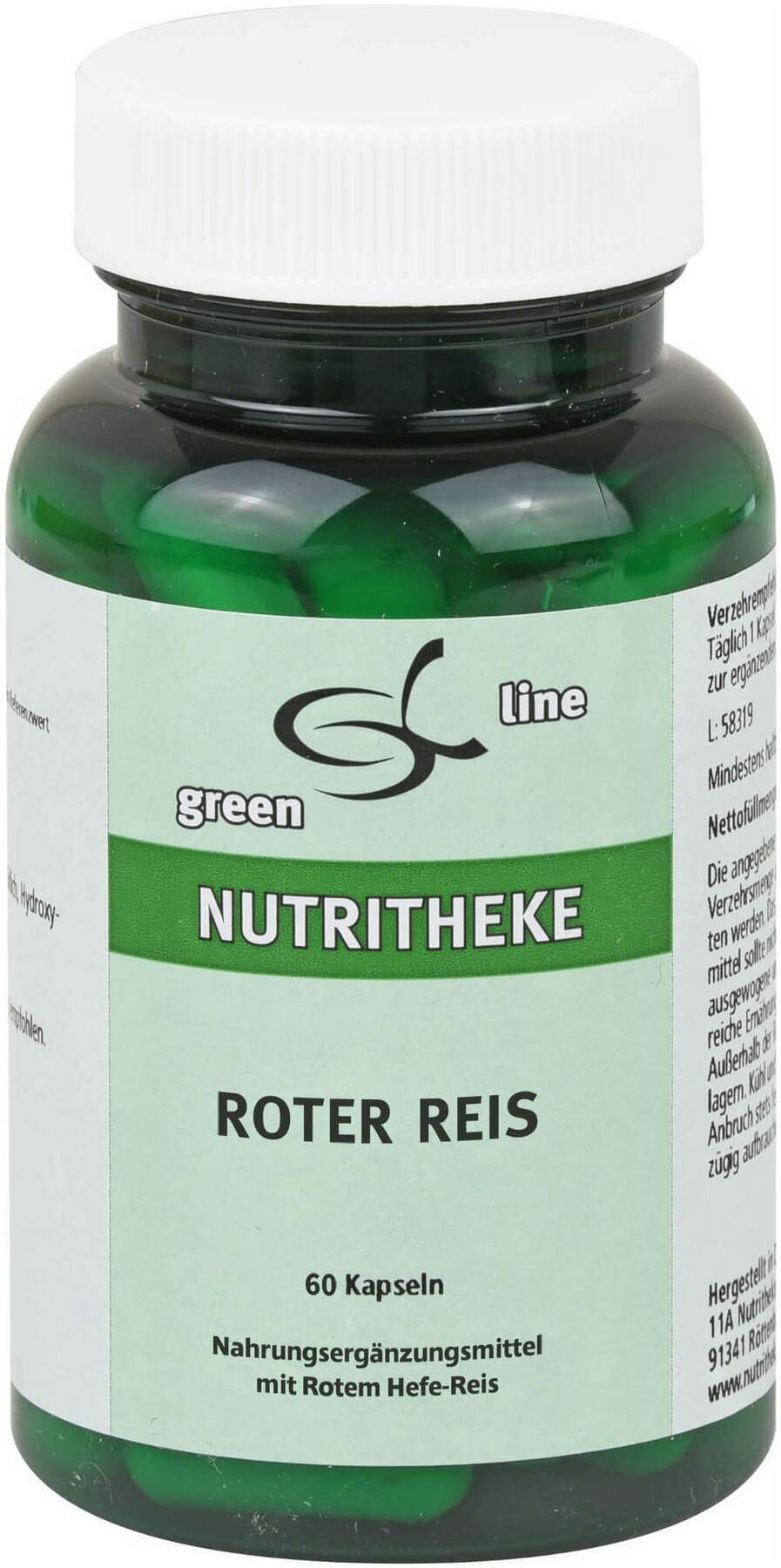 Roter Reis Kapseln