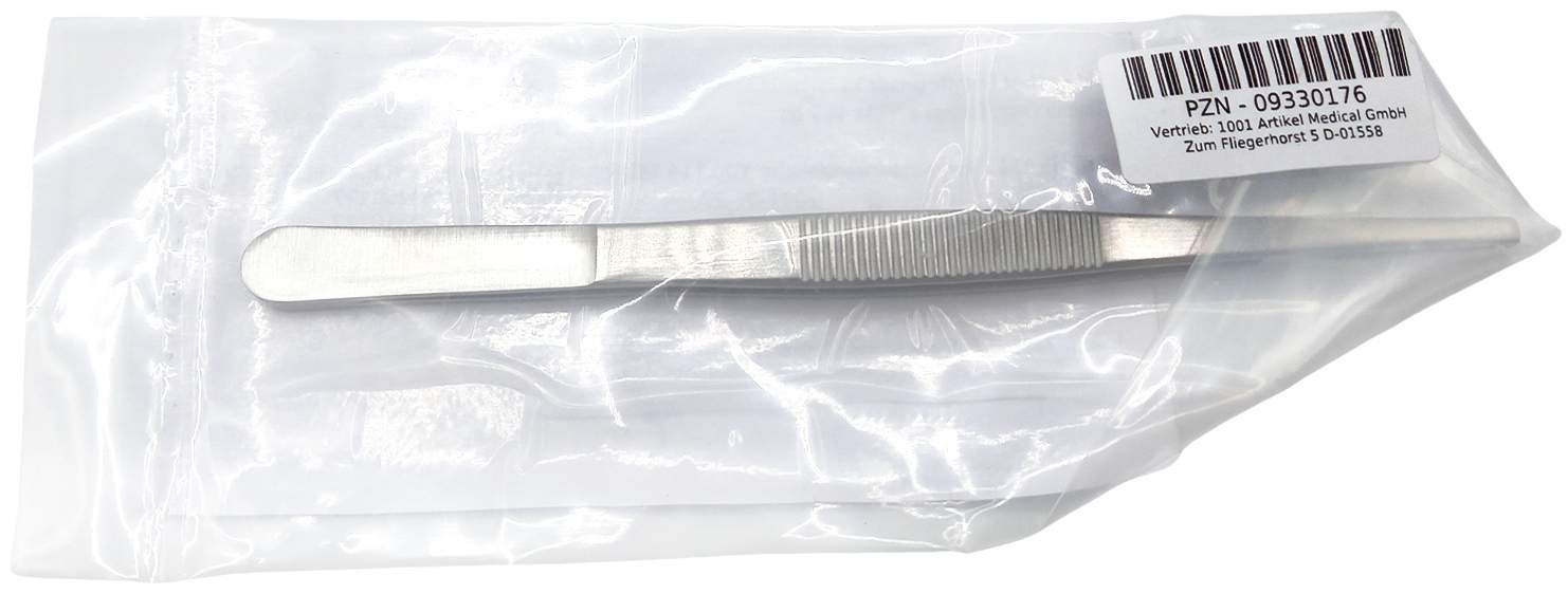 Pinzette Chirurgisch 1:2 Zähne 14 cm 1  Stück