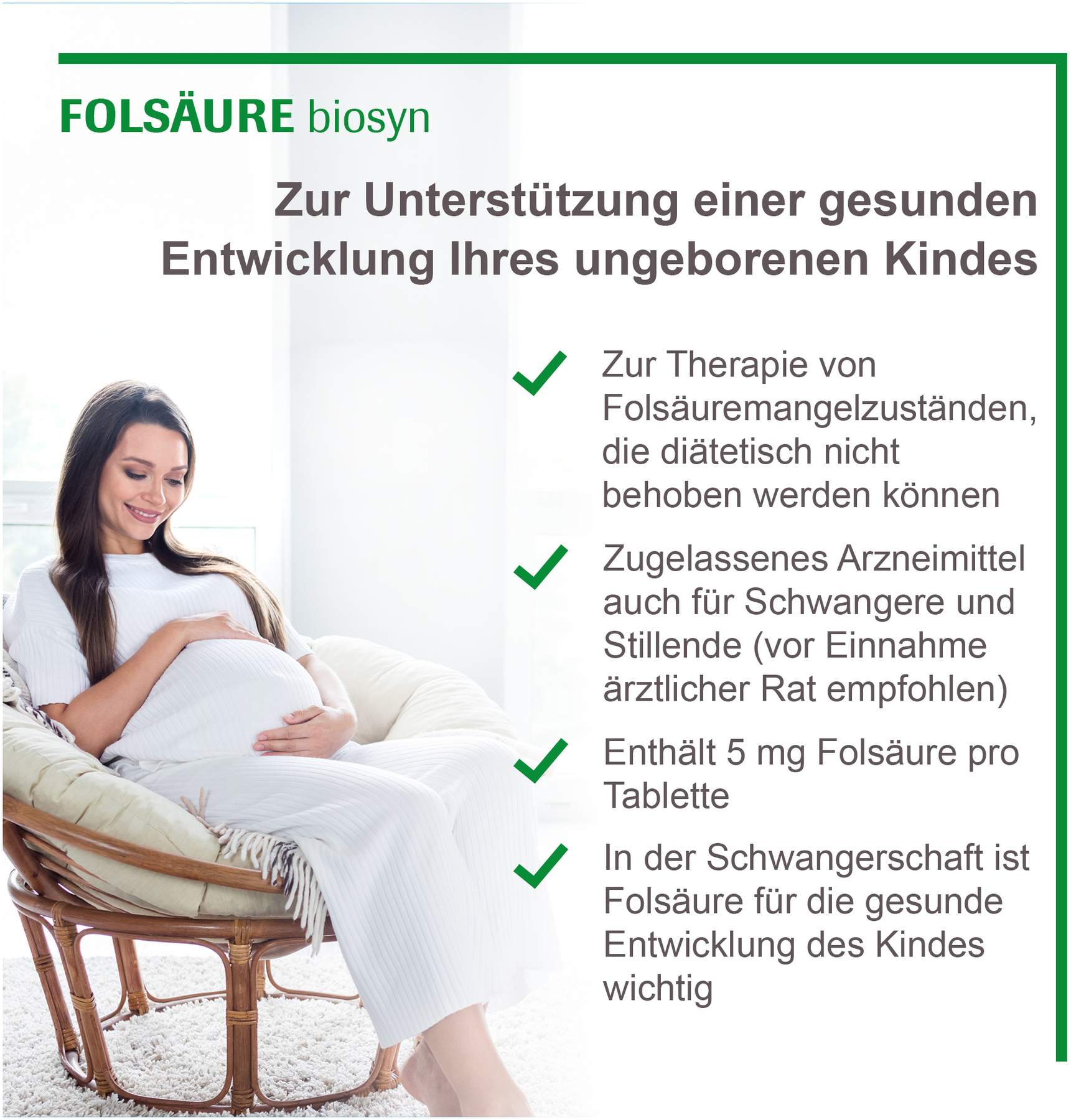 Folsäure Biosyn Tabletten 50 Stück