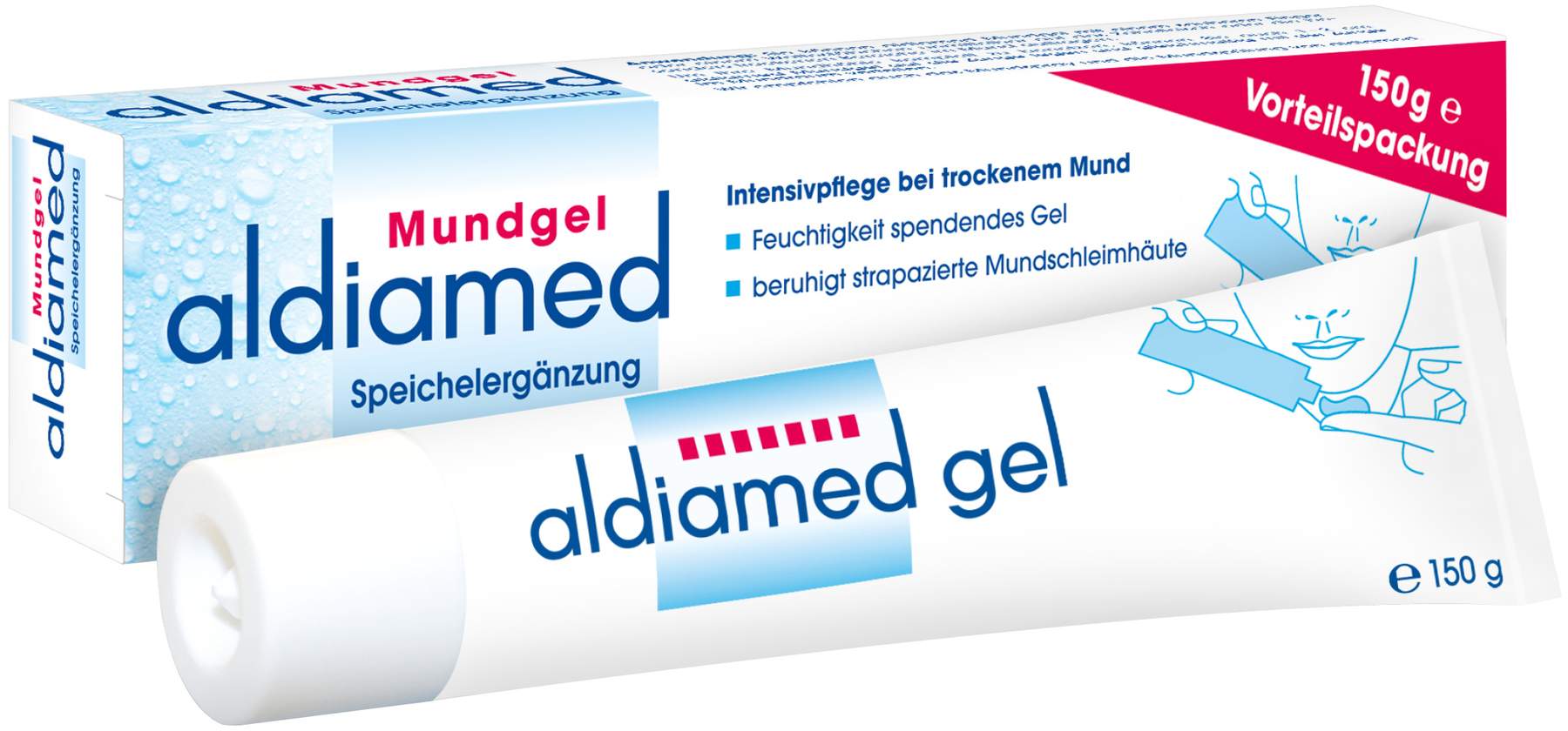 Aldiamed Mundgel zur Speichelergänzung 150 g
