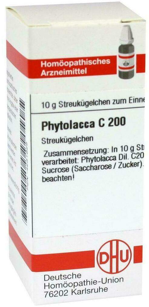 Dhu Phytolacca C200 10 G Globuli