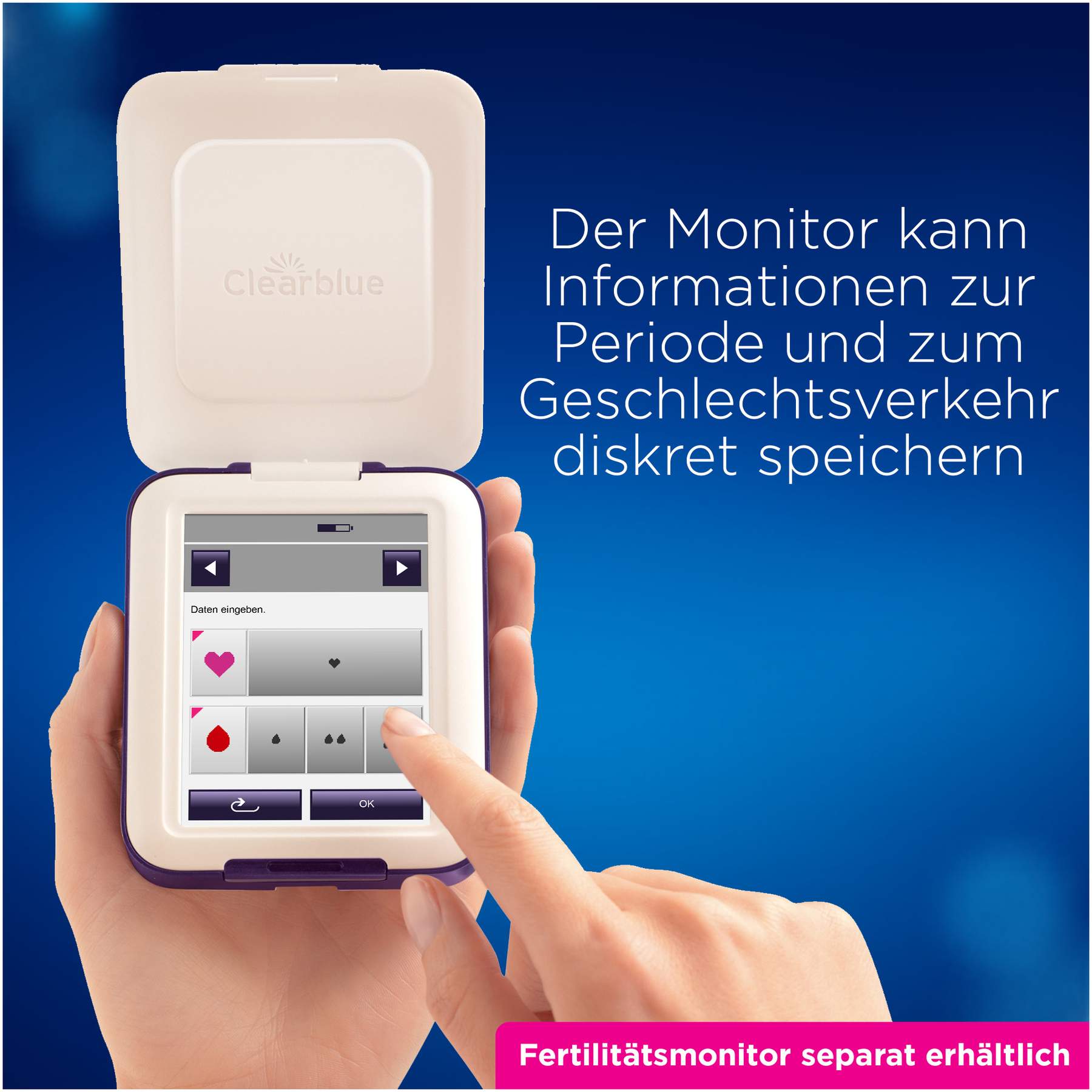Clearblue Advanced Teststäbchen für Fertilitätsmonitor 33 Stück