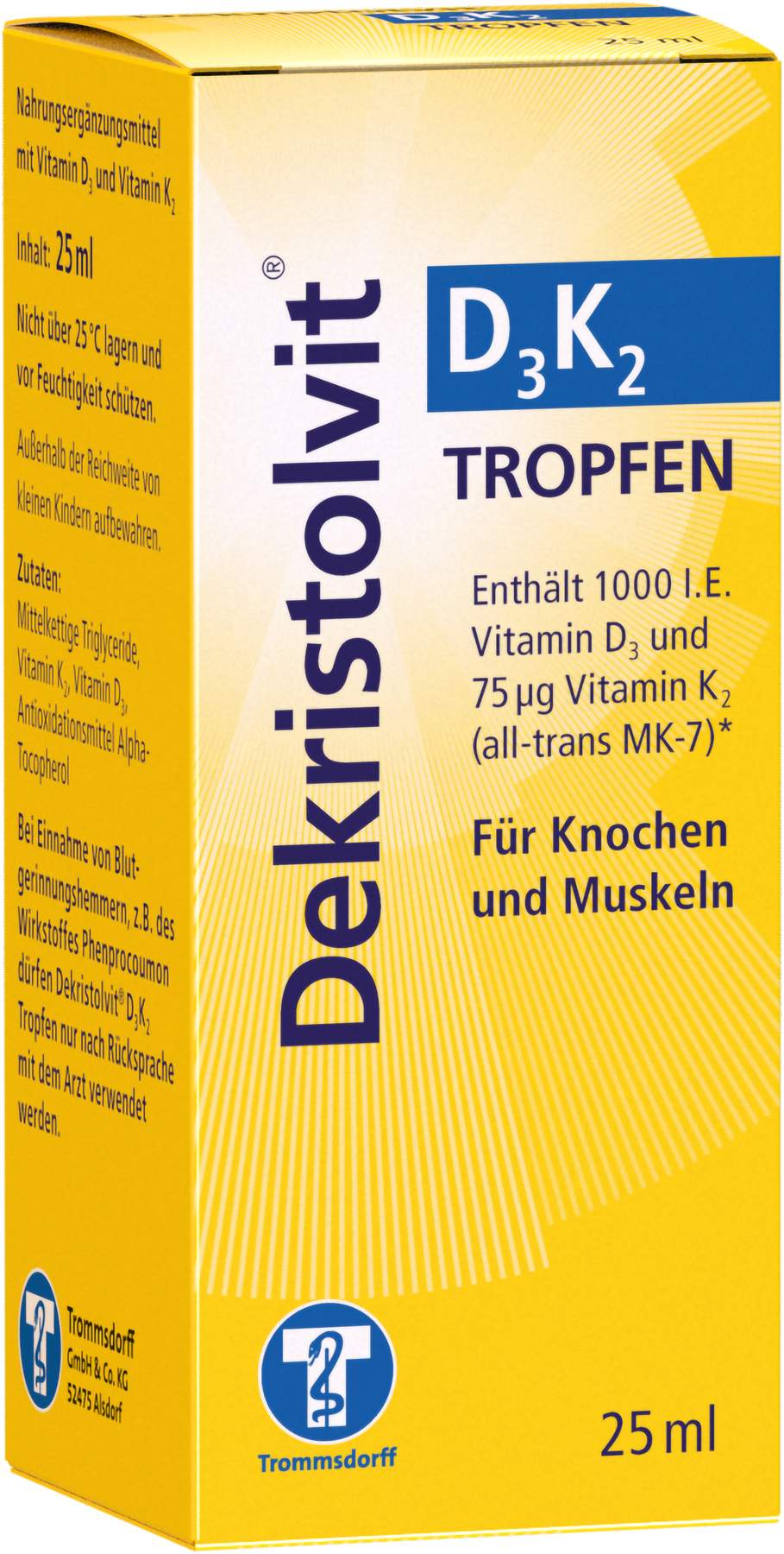 Dekristolvit D3 K2 25 ml Tropfen