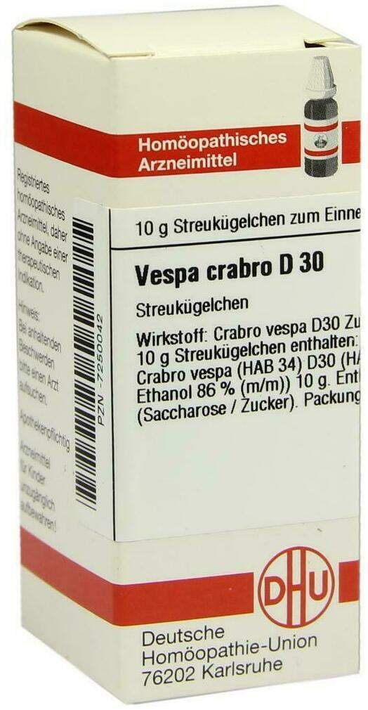 Dhu Vespa Crabro D30 10 G Globuli