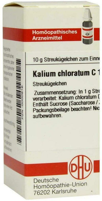 Dhu Kalium Chloratum C12 Globuli