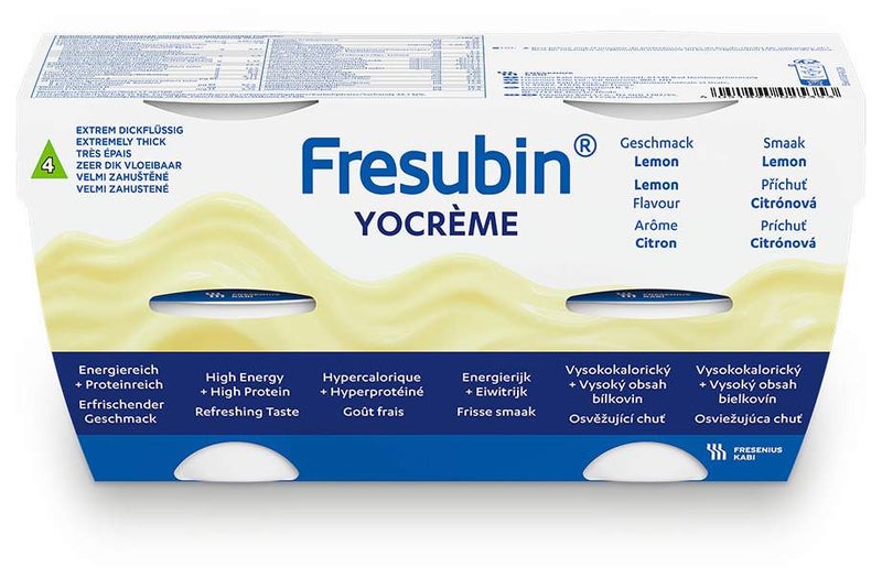 Fresubin Yocreme Lemon  4 X 125 G Creme