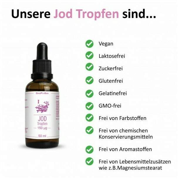 Jod Tropfen 150 µg 50 ml