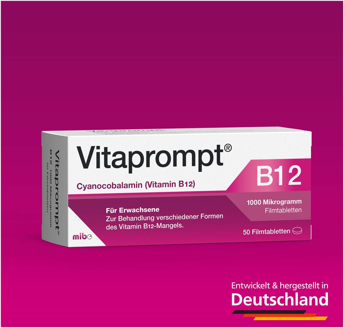 Vitaprompt 1000 Mikrogramm 50 Filmtabletten