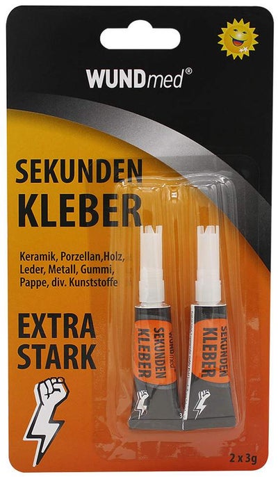Sekundenkleber 3 g 2er Set