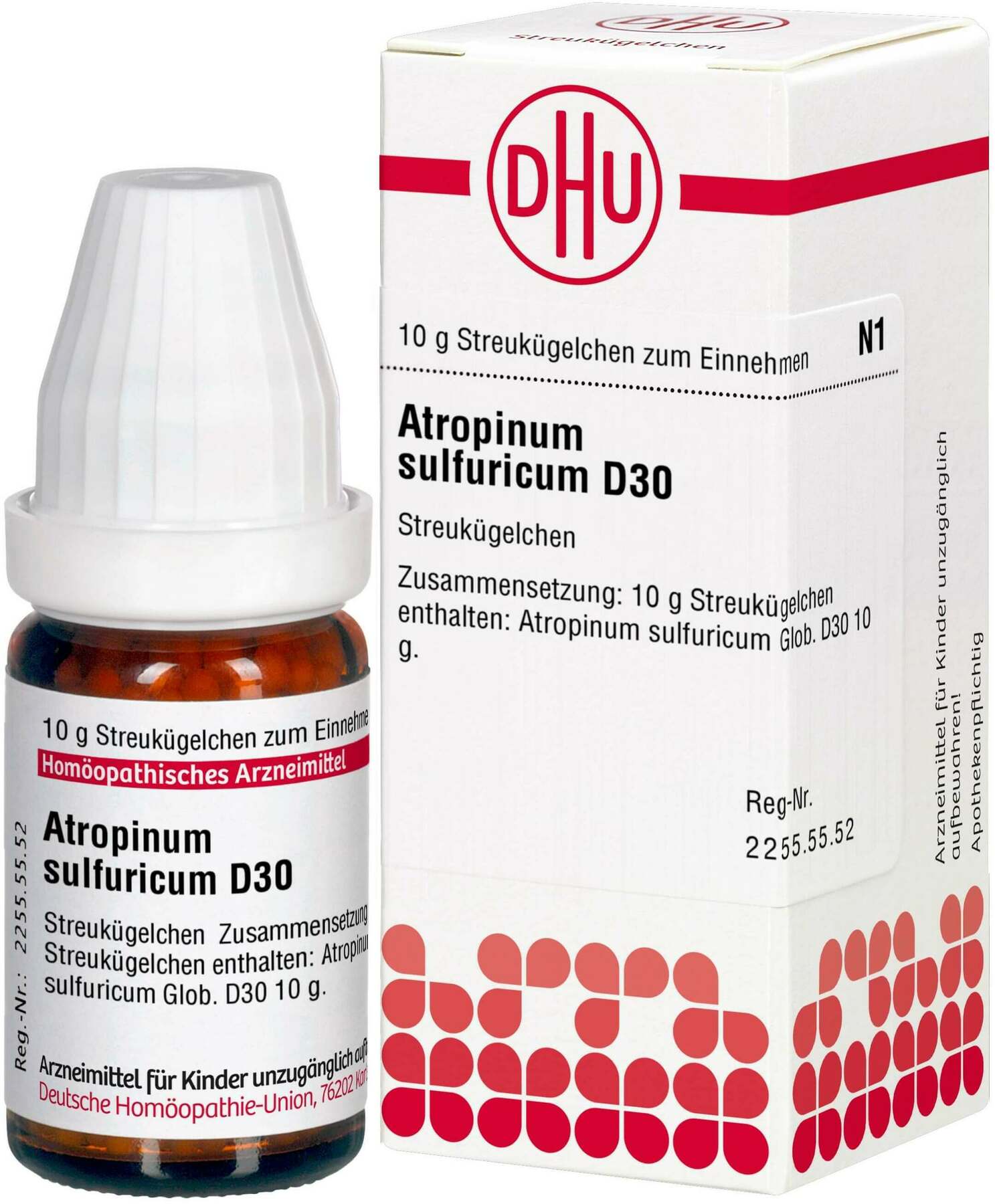 Dhu Atropinum Sulfuricum D30 Globuli 10 G