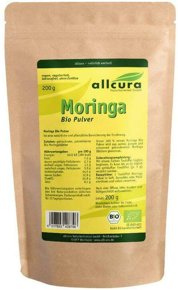 Moringa Bio Pulver