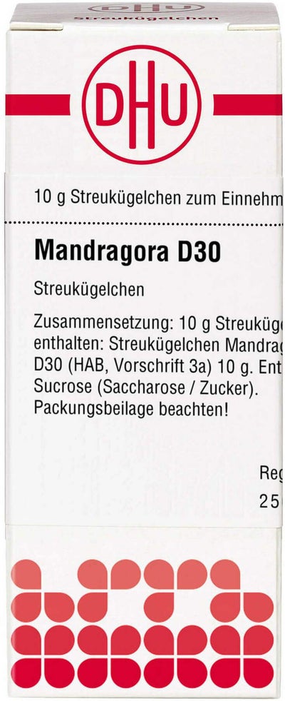 Dhu Mandragora D30 Globuli 10 G