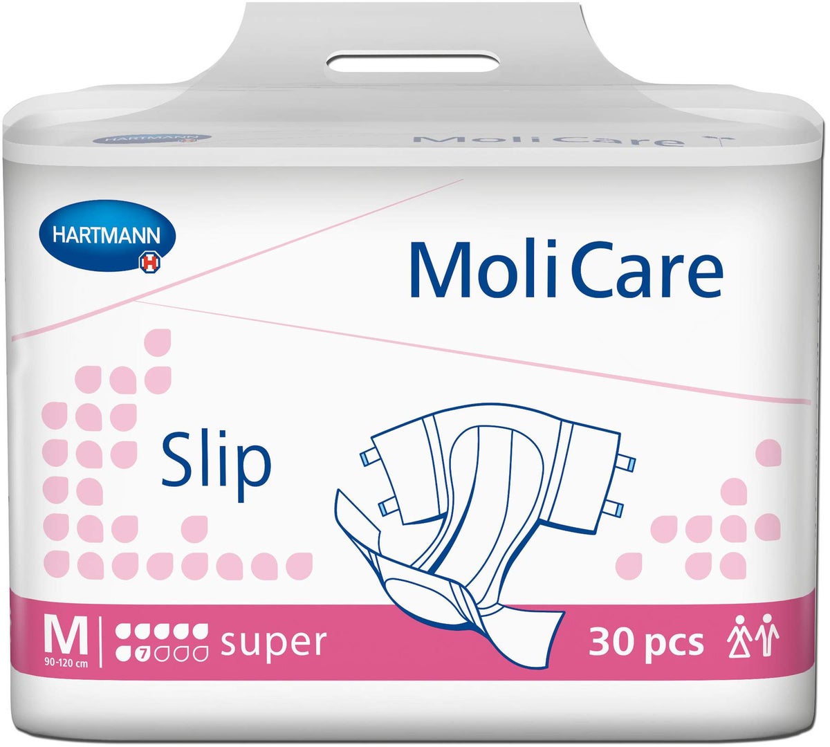 Molicare Slip Super 7 Tropfen Gr.M 30 Stück