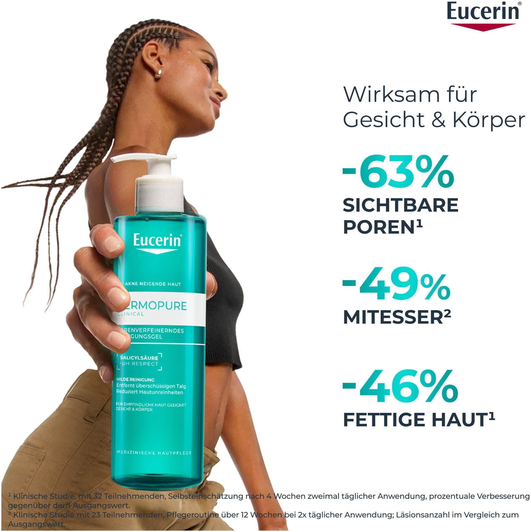 Eucerin DermoPure Clinical Reinigungsgel 400 ml