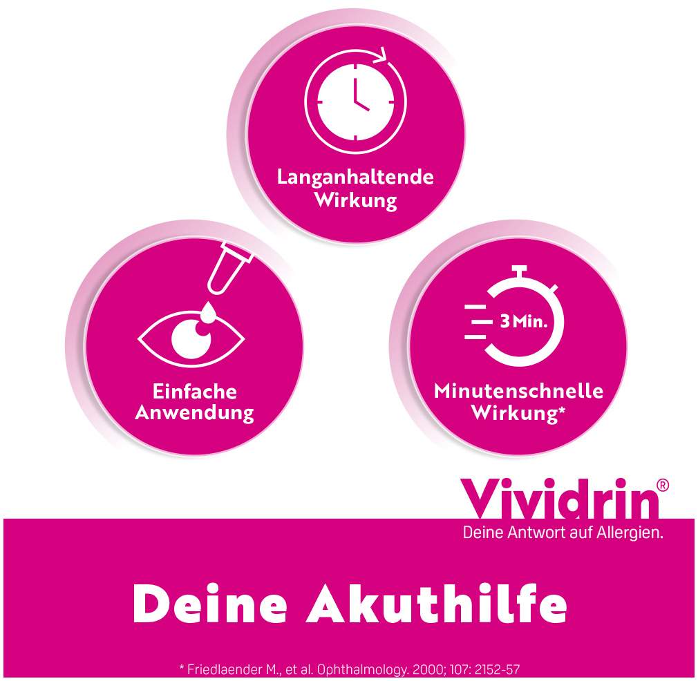 Vividrin Azelastin 0,5 mg je ml Augentropfen