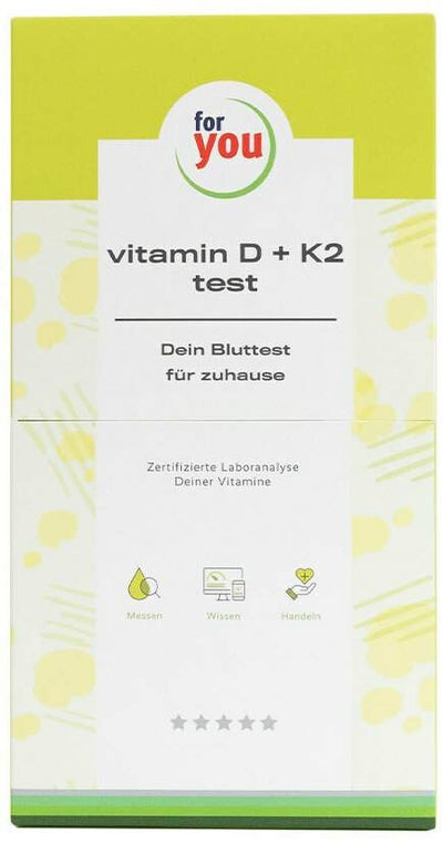 For You Vitamin D3 & K2 Test Bluttest Für Zuhause.