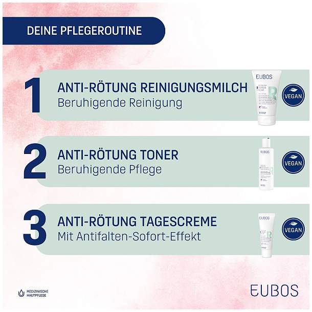 Eubos Kühl & Klar Anti-Rötung Reinigungsmilch 150 ml