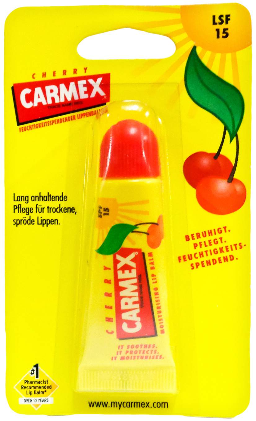 Carmex Lippenbalsam Cherry Lsf 15 10 G Tube