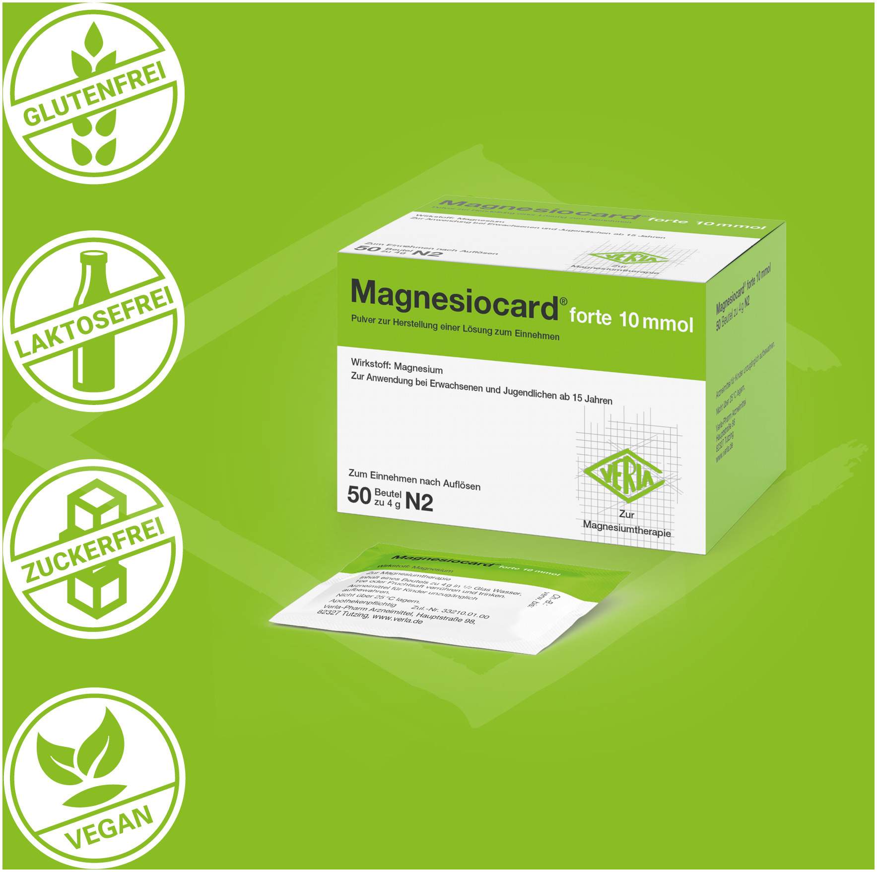 Magnesiocard Forte 10 Mmol Pulver 50 Beutel