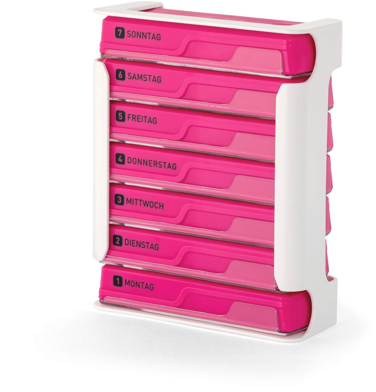 WEPA 7 Tage Compact Wochenmagazin weiß-pink