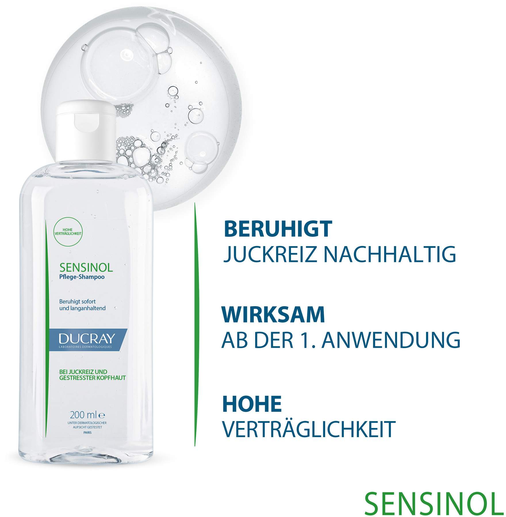 Ducray Sensinol Pflege-Shampoo 200 ml