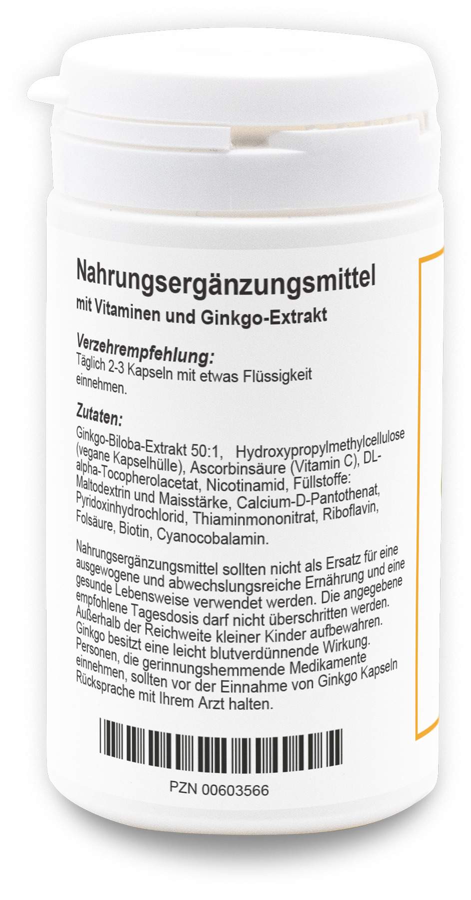Ginkgo Biloba 60 Kapseln