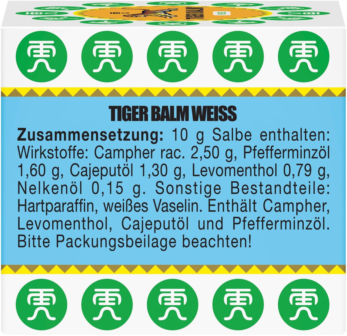 Tiger Balm weiß 19,4 g salbe