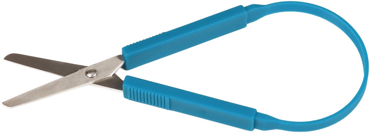 Feder-Schere EASY CUT, blauVital Comfort