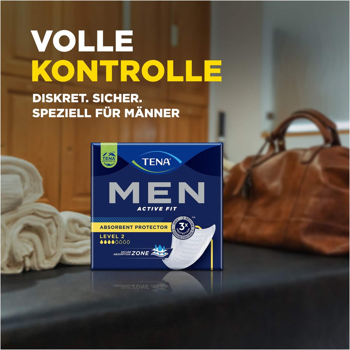 Tena Men Active Fit Level 2 Inkontinenz Einlagen 20 Stück