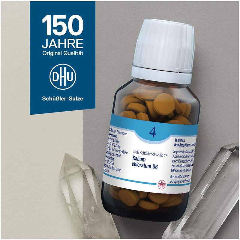 DHU Schüßler-Salz Nr. 4 Kalium chloratum D6 200 Tabletten