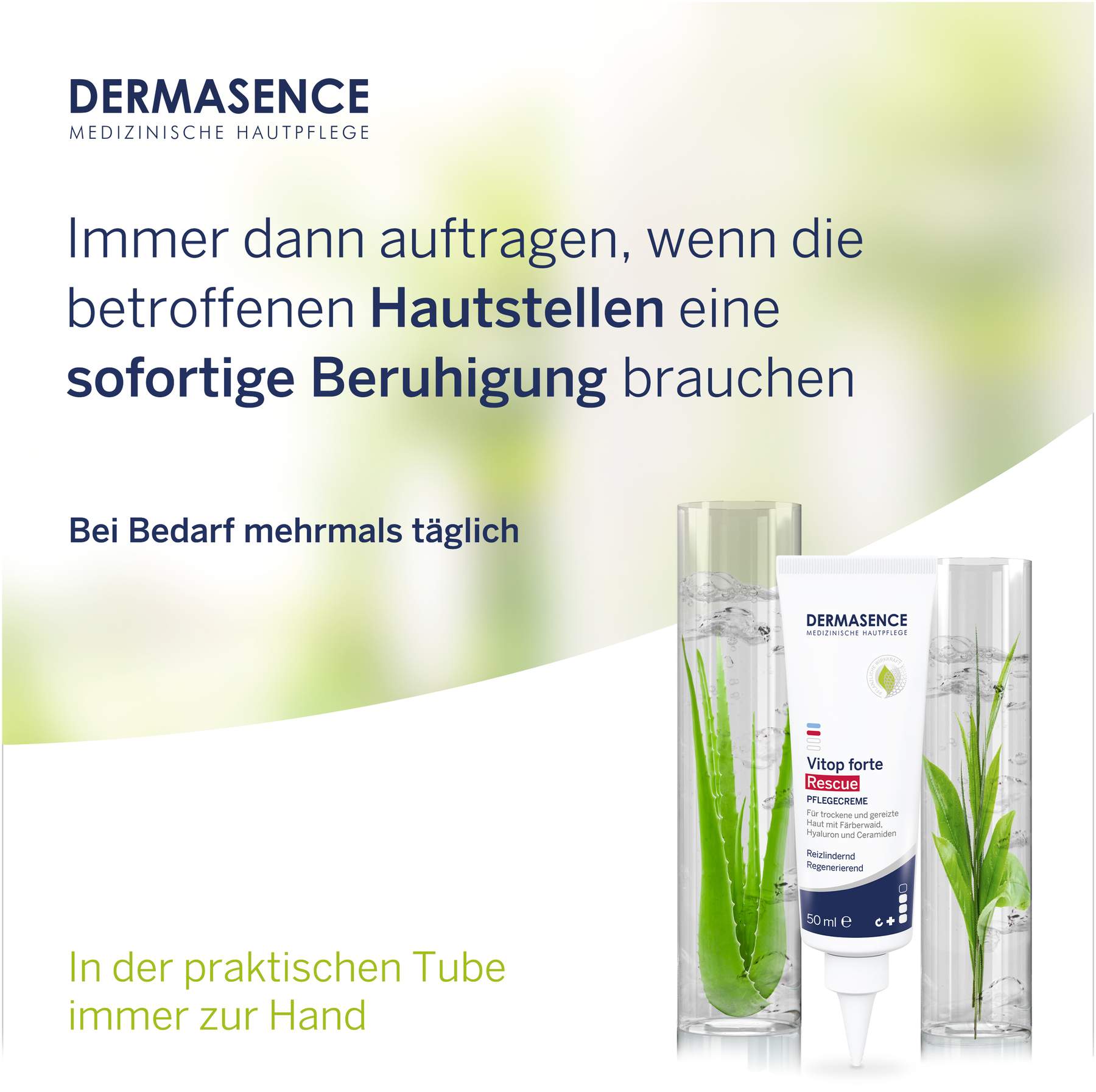 Dermasence Vitop Forte Rescue Pflegecreme 50 ml