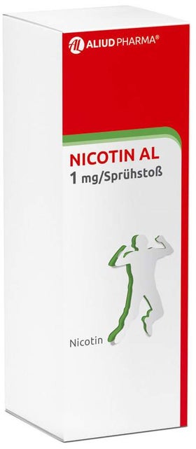 Nicotin AL 1 mg pro Sprühstoß Spray 1 Stück