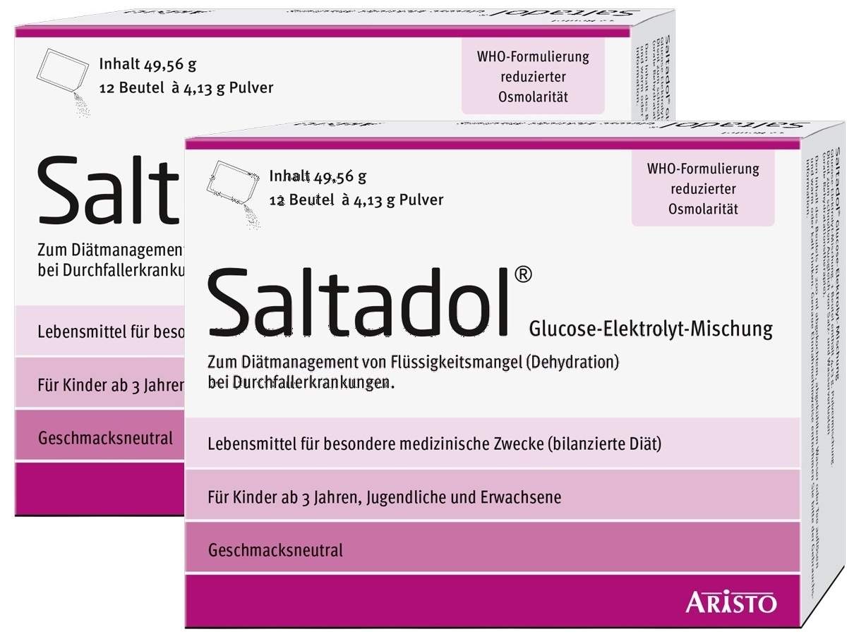 Saltadol Elektrolyt Pulver 2 x 12 Beutel