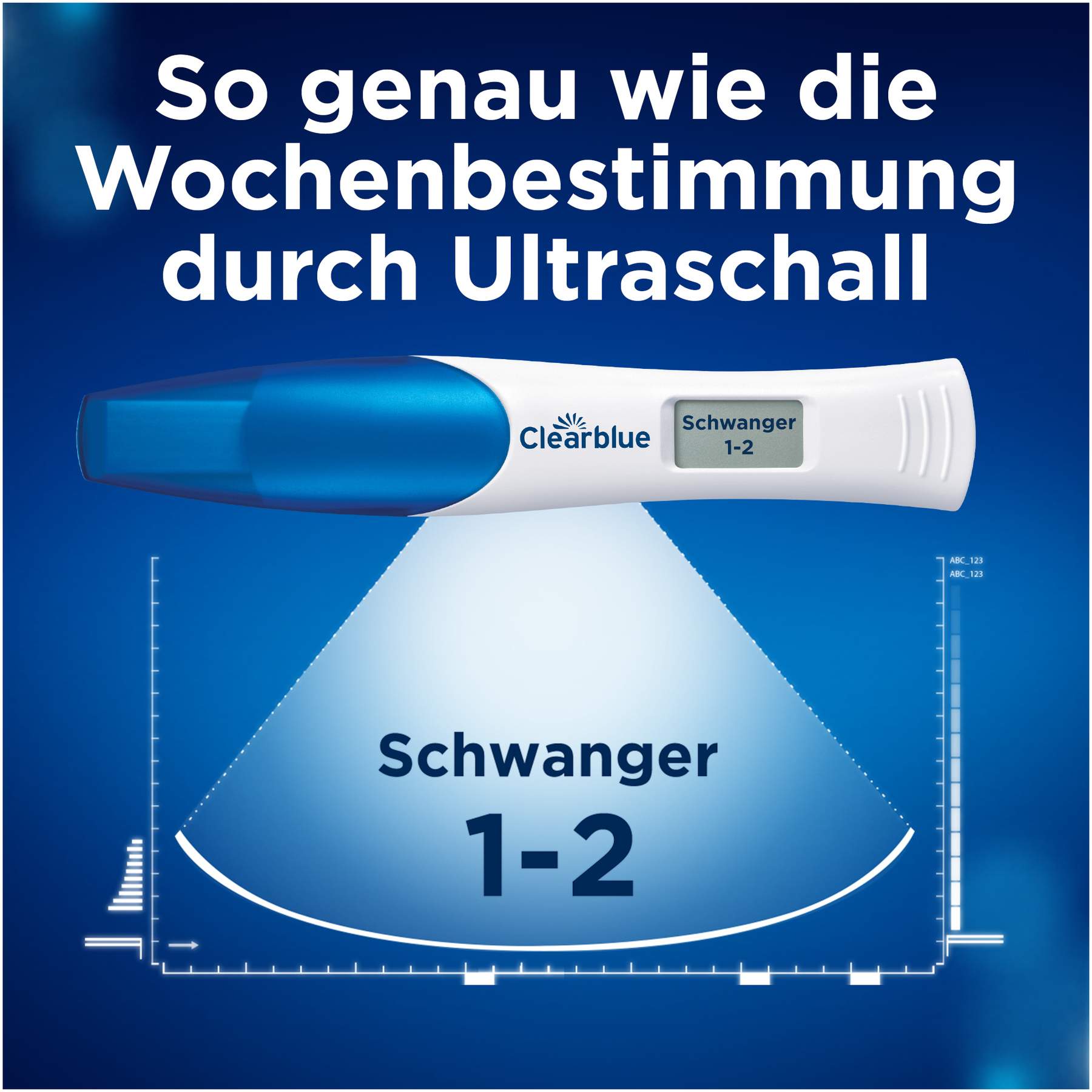 Clearblue Schwangerschaftstest mit Worten & Wochenbestimmung 2 Stück