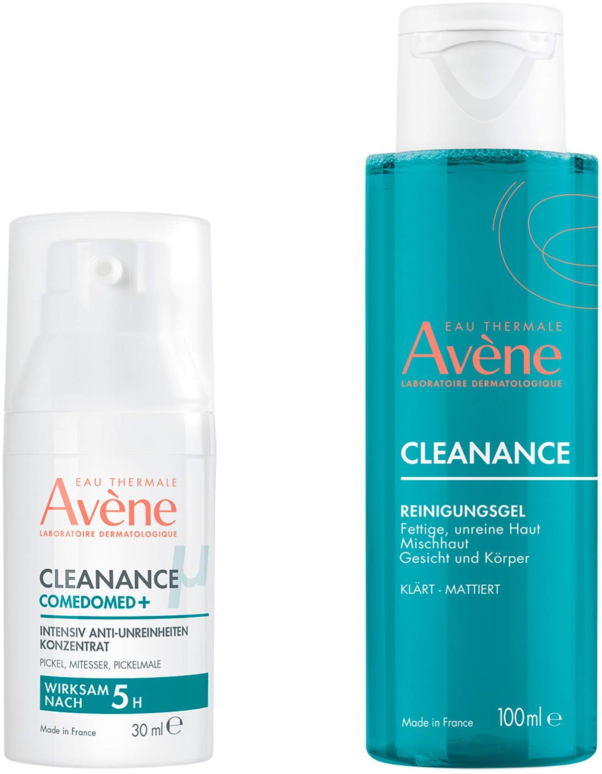 Avene Cleanance Comedomed Anti Unreinheiten Konzentrat 30 ml + gratis Cleanance Reinigungsgel 100 ml