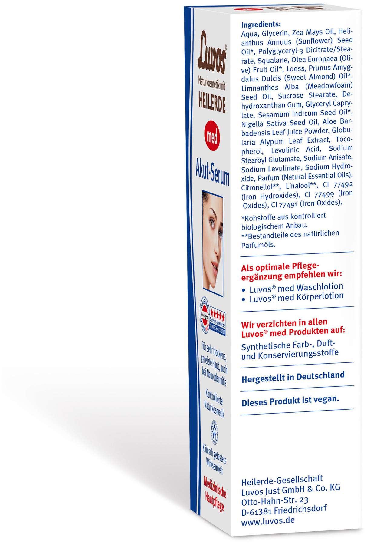 Luvos Naturkosmetik Med Akutserum 50 ml