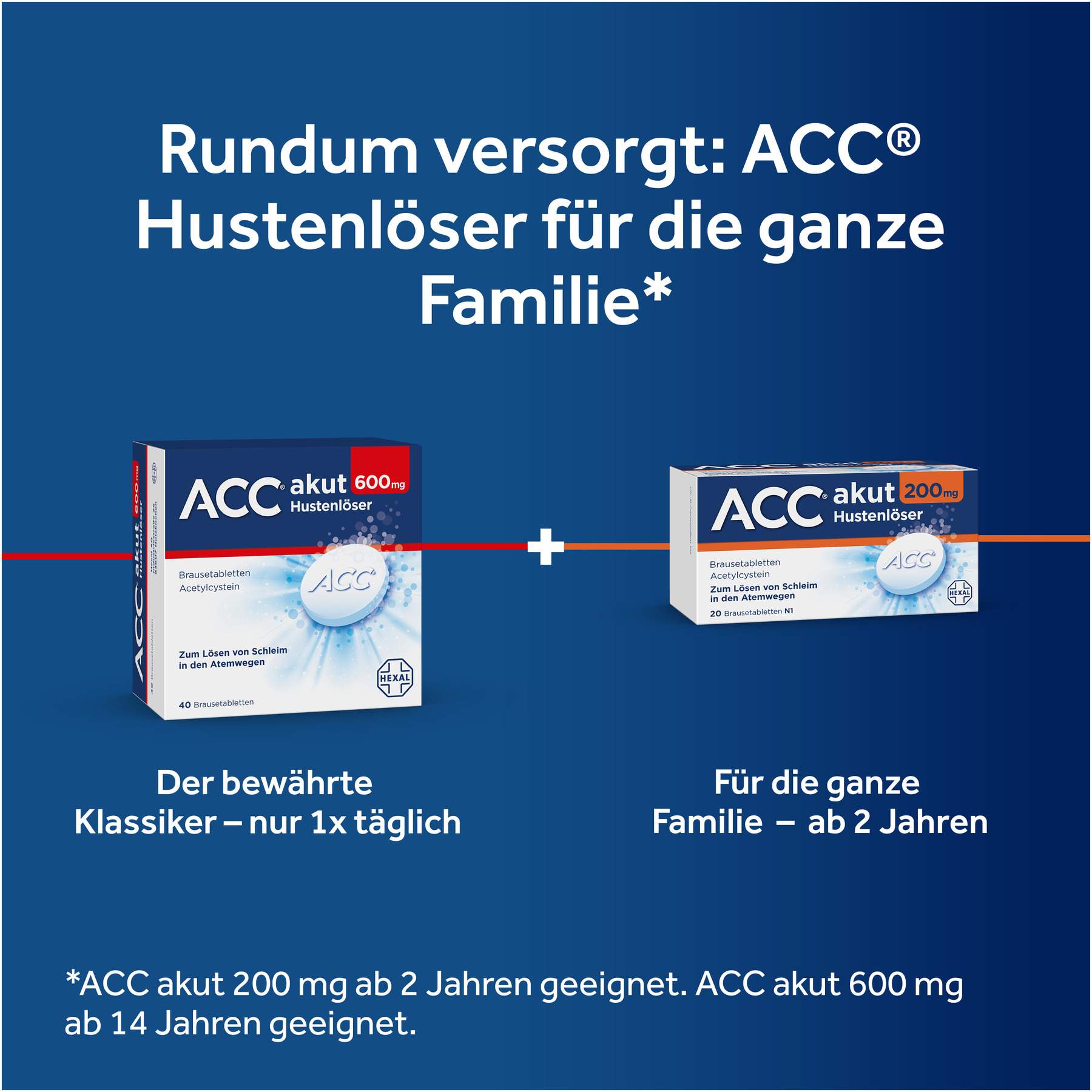 ACC akut 600 mg Hustenlöser 40 Brausetabletten