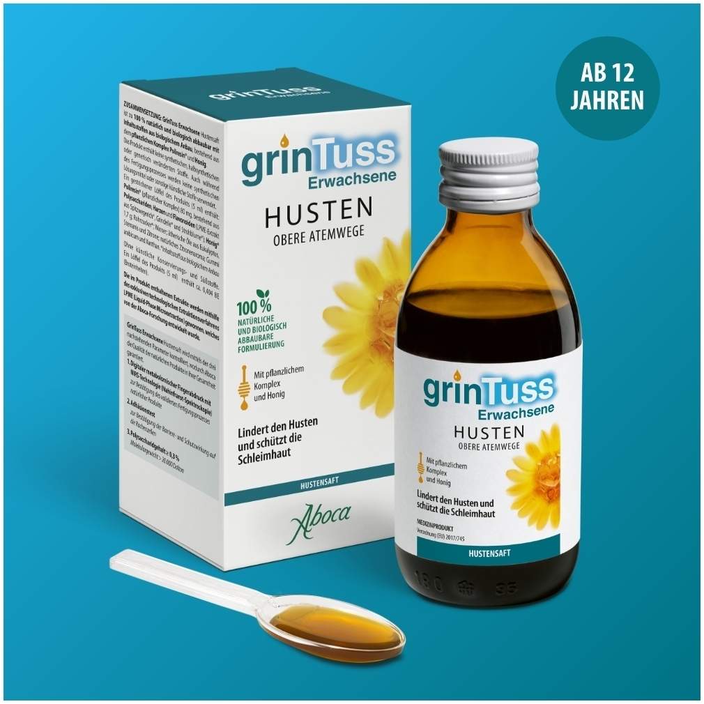 Grintuss Erwachsenen Hustensaft 180 G