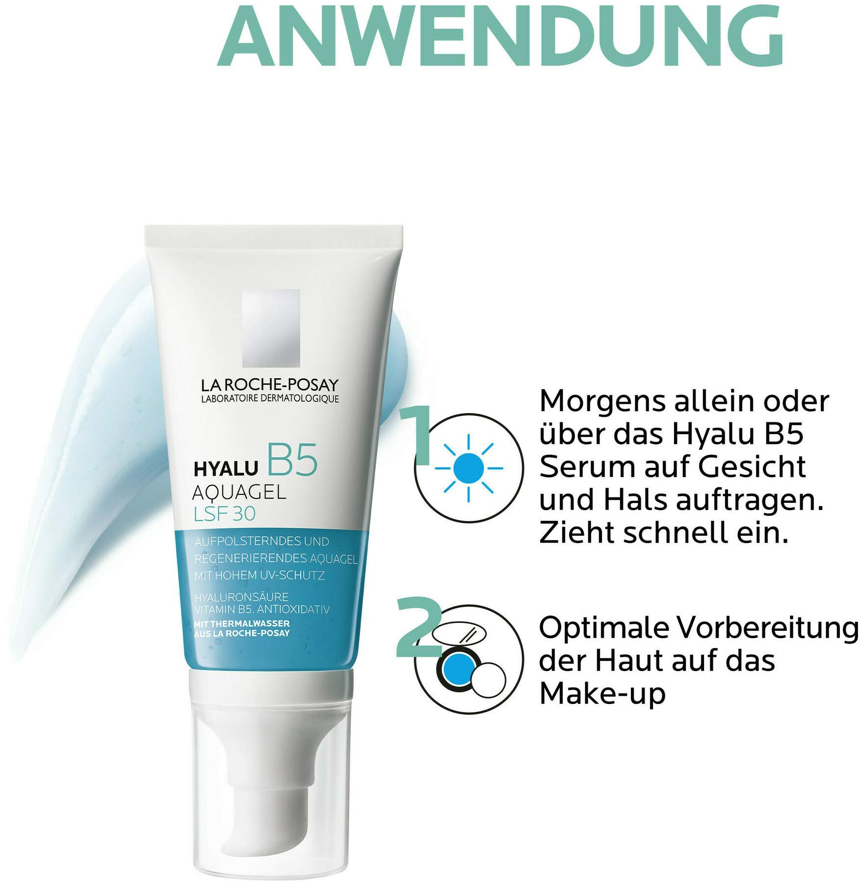 La Roche Posay Hyalu B5 Aquagel LSF 30 50 ml