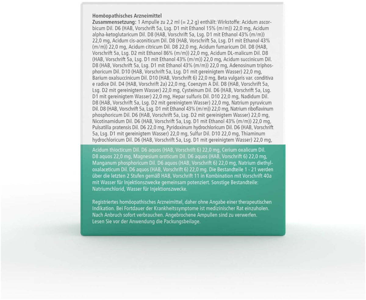 Coenzyme Compositum ad us.vet. 10 Ampullen