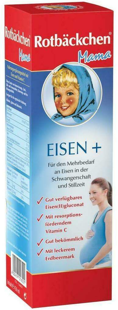 Rabenhorst Rotbäckchen Mama 450 ml Eisen+ Saft