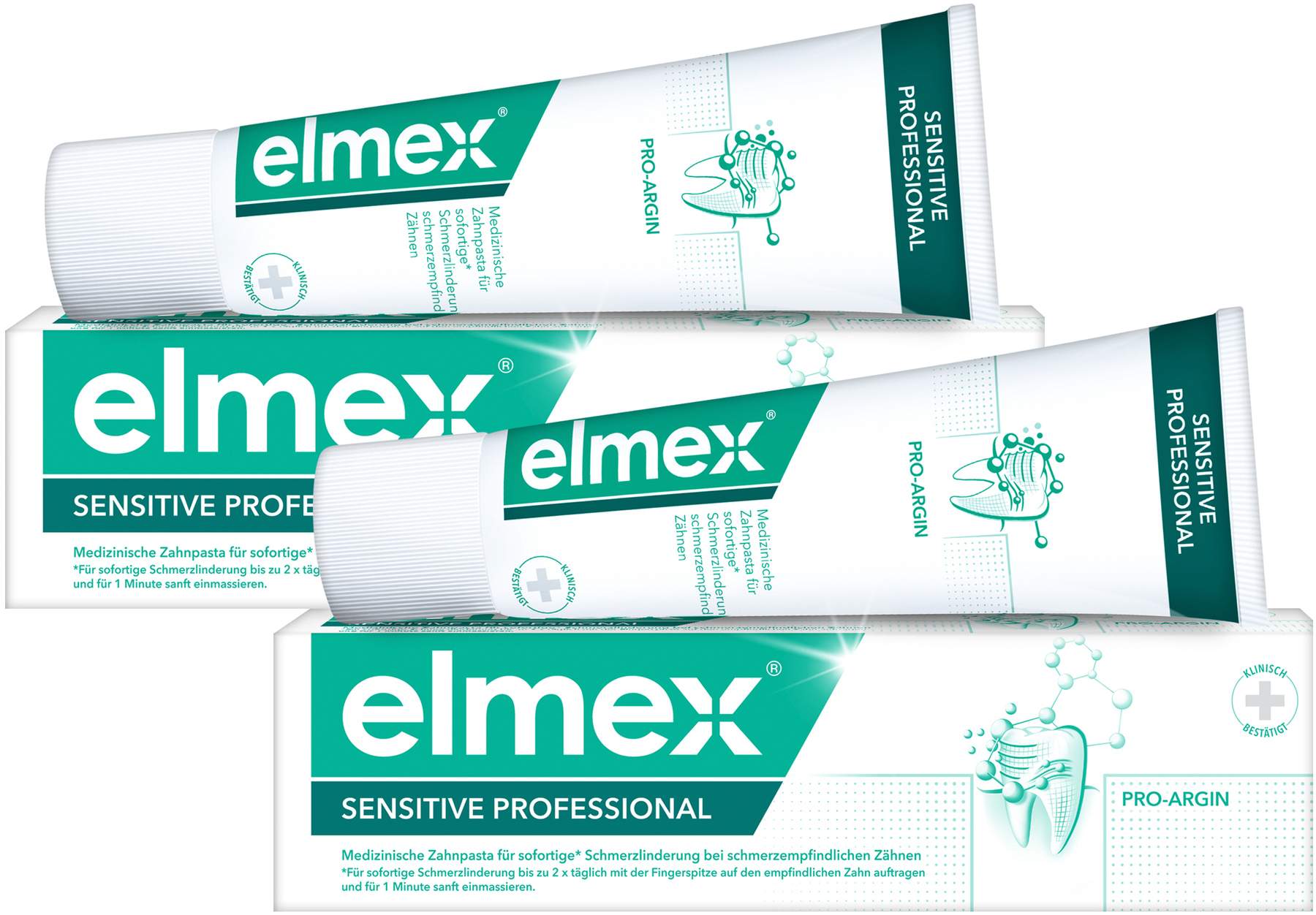 Elmex Sensitive Professional 2 x 75 ml Zahnpasta