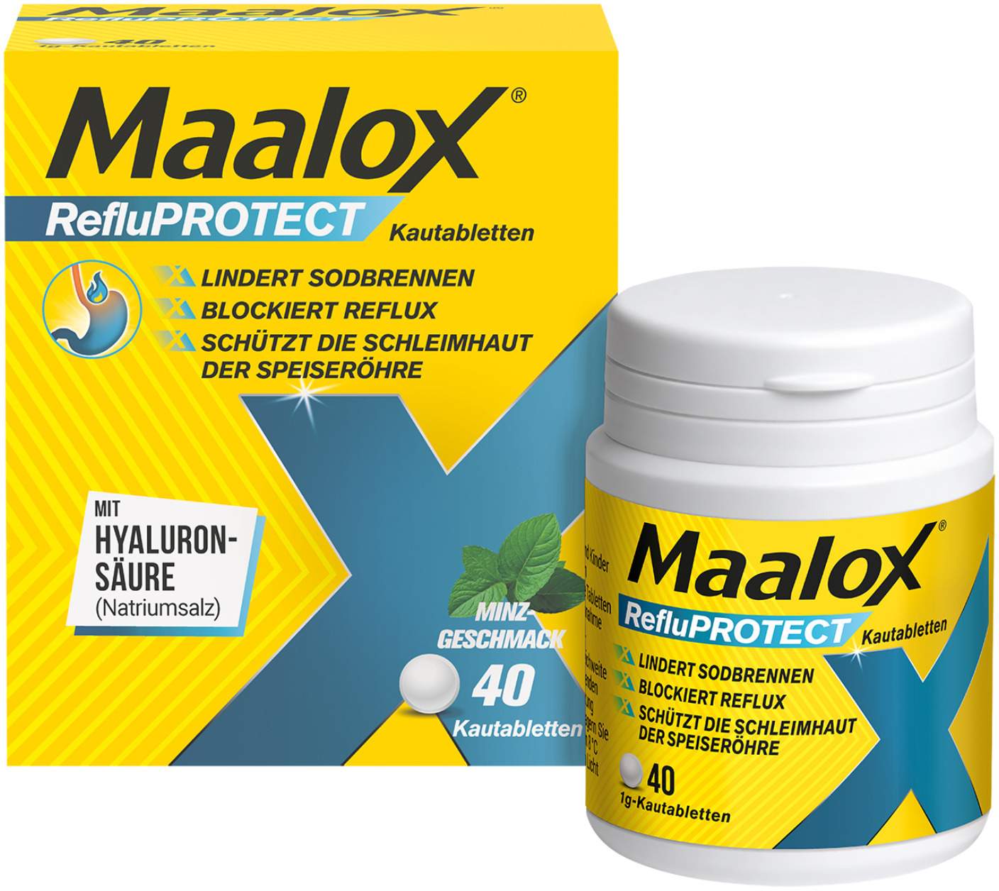 Maalox RefluProtect Suspension 20 x 10 ml