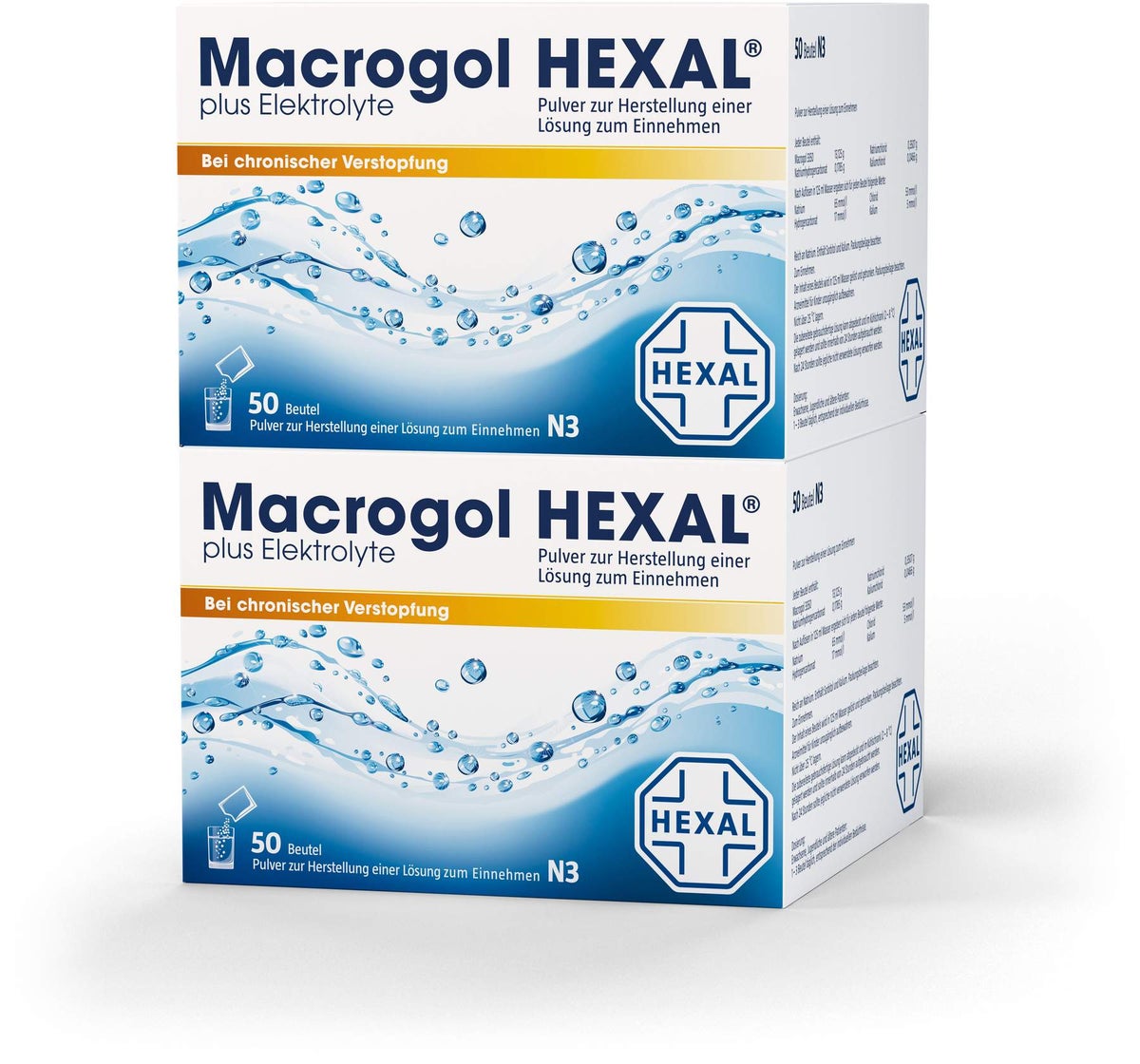 Macrogol Hexal Plus Elektrolyte 100 Beutel