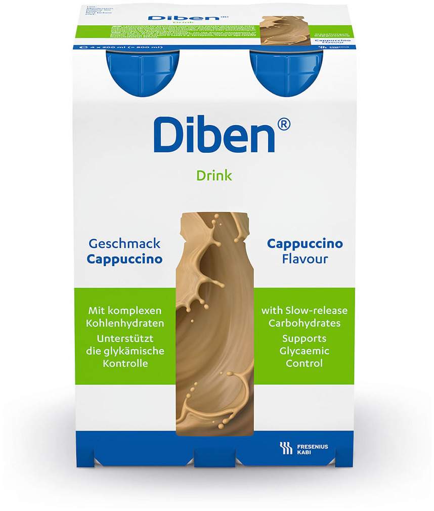 Diben Drink Cappuccino 1,5 Kcal Pro ml 24x200 ml Flüssigkeit